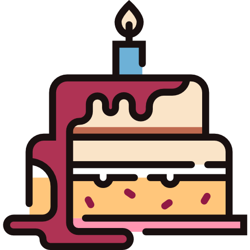 Торт на день рождения Chanut is Industries Lineal Color иконка