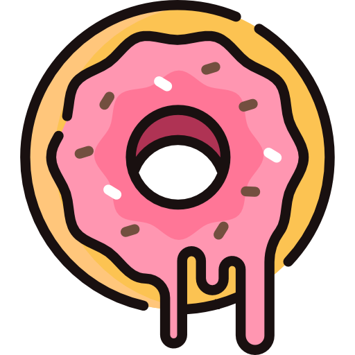 Donut Chanut is Industries Lineal Color icon