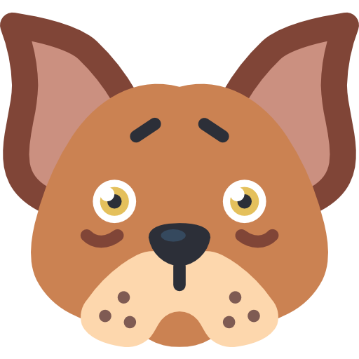 Dog Basic Miscellany Flat icon