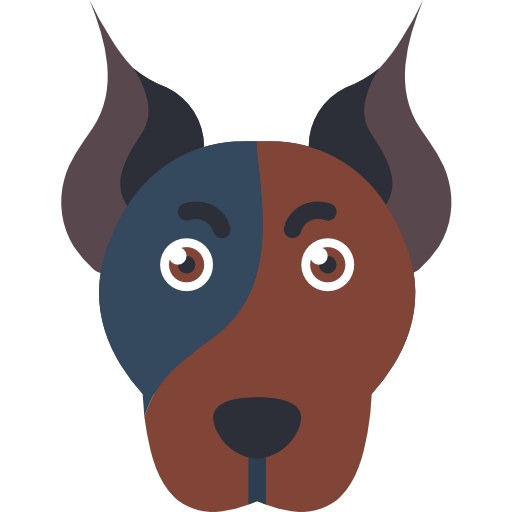 Dog Basic Miscellany Flat icon