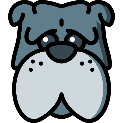 Dog Basic Miscellany Lineal Color icon