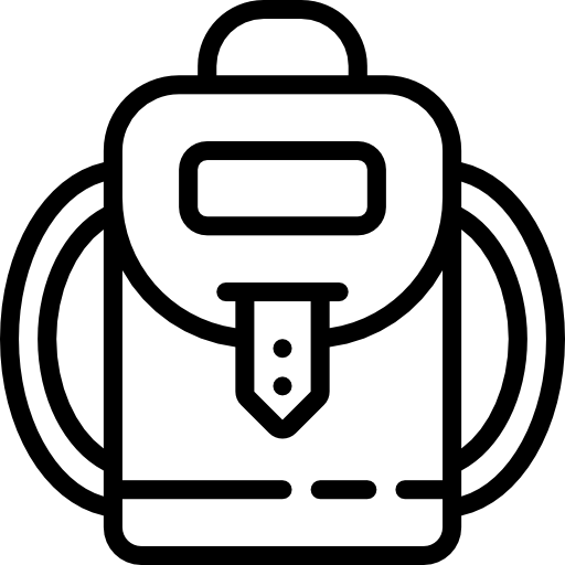 mochila Basic Miscellany Lineal icono