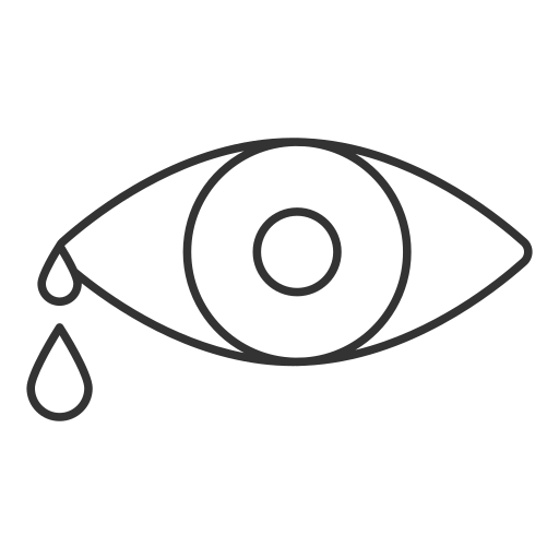 oog Generic outline icoon