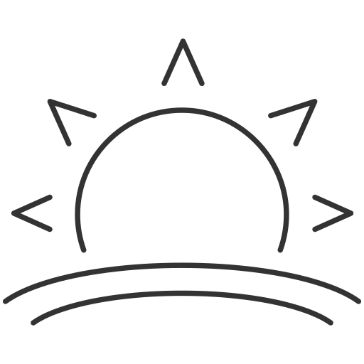 luz solar Generic outline icono