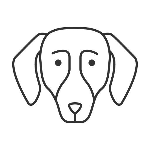 hond Generic outline icoon