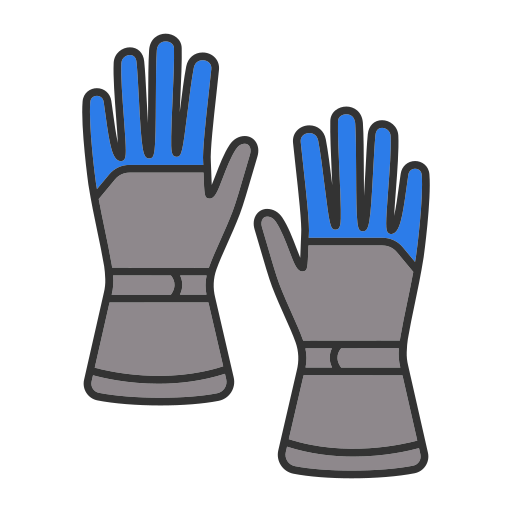 guantes Generic color lineal-color icono
