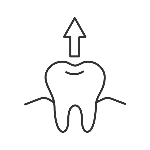 dente Generic outline icona