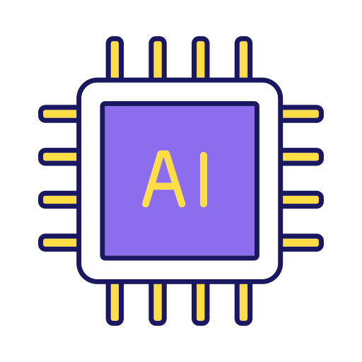 cpu Generic color lineal-color Icône