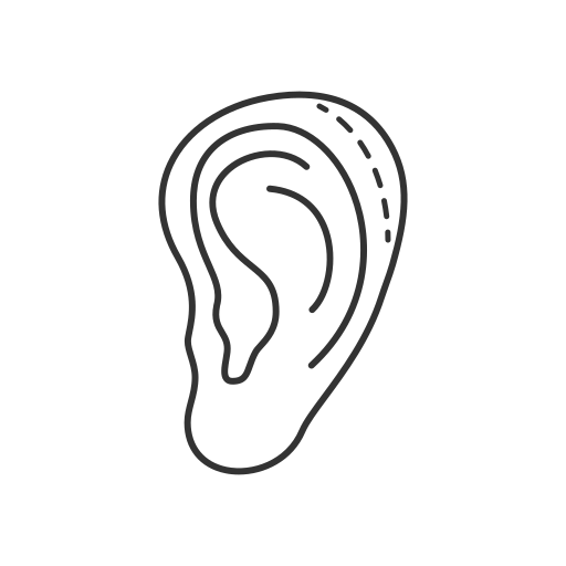 Ear Generic outline icon