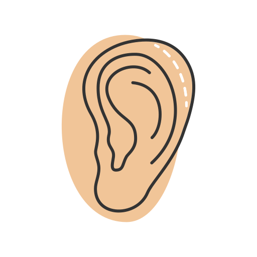orecchio Generic color lineal-color icona