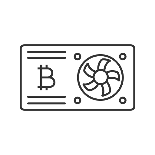 bitcoin Generic outline icona