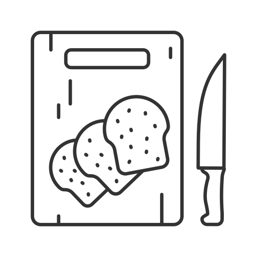 Bread Generic outline icon