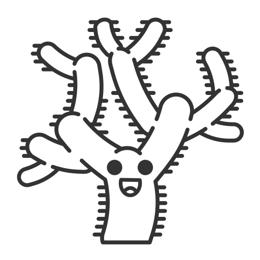 cactus Generic outline icoon