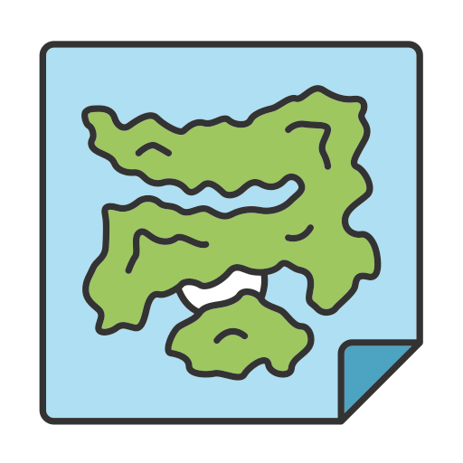 Map Generic color lineal-color icon