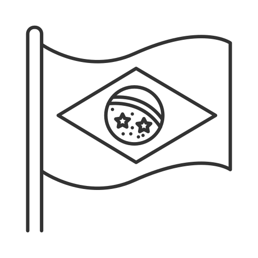 bandeira Generic outline Ícone