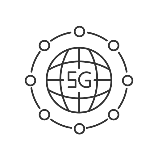 World coverage Generic outline icon