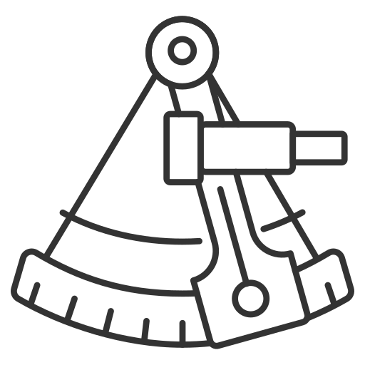 sextant Generic outline Icône