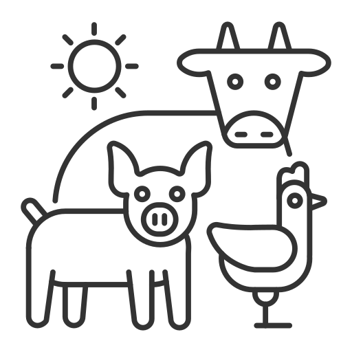 Cattle Generic outline icon