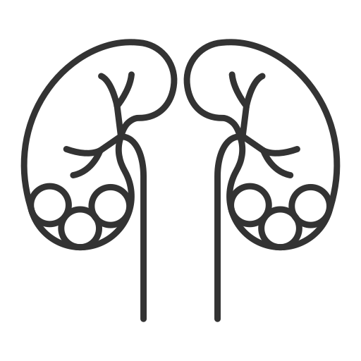泌尿器 Generic outline icon