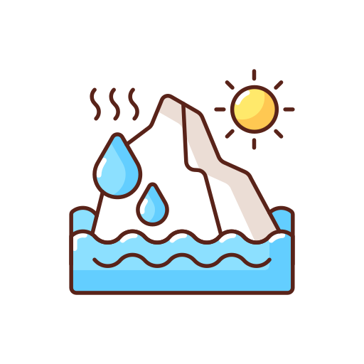 빙산 Generic color lineal-color icon