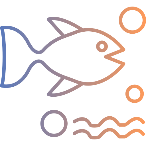 Seafood Generic gradient outline icon