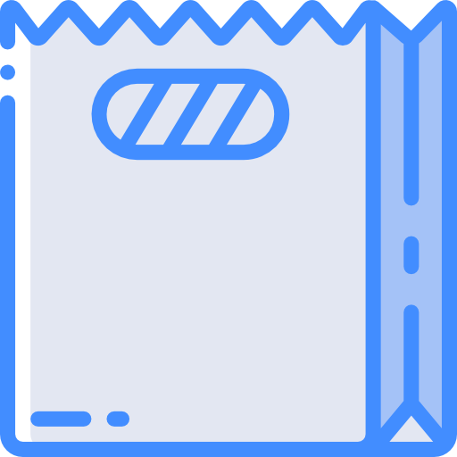 쇼핑백 Basic Miscellany Blue icon