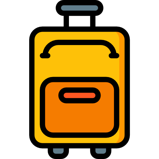 Suitcase Basic Miscellany Lineal Color icon