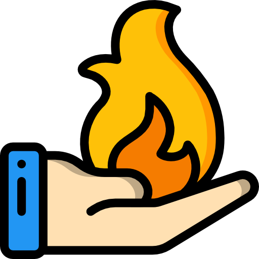 Fire Basic Miscellany Lineal Color icon