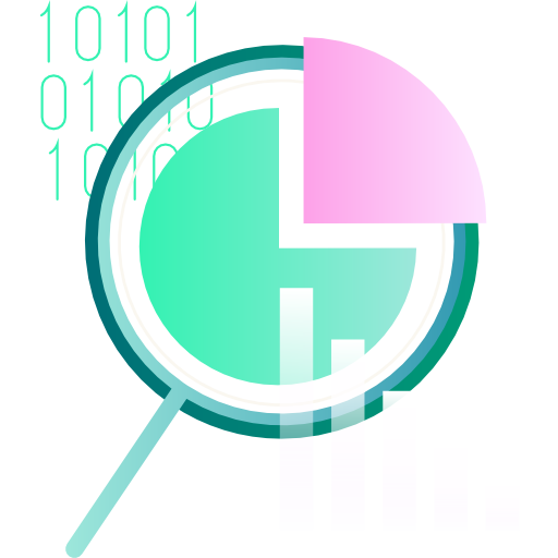 analytique Generic Flat Gradient Icône