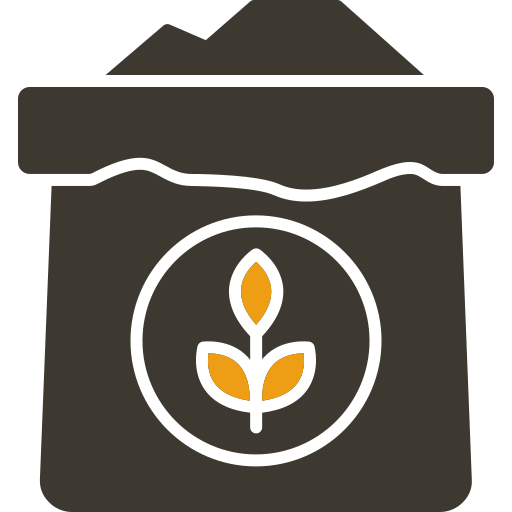 mąka pszenna Generic color fill ikona