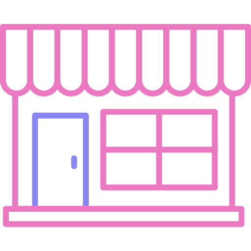 食料品店 Generic color outline icon
