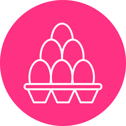 carton de huevos Generic color fill icono