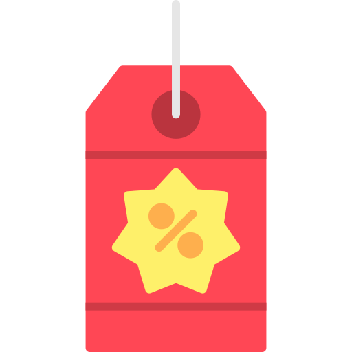 Coupon Generic color fill icon