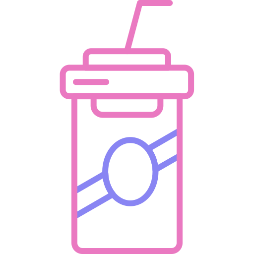 Безалкогольный напиток Generic color outline иконка