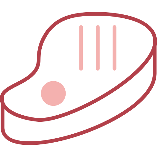 mięso Generic color lineal-color ikona