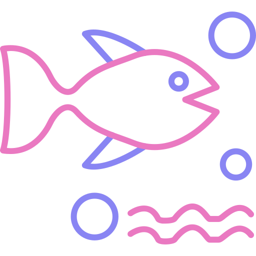 mariscos Generic color outline icono