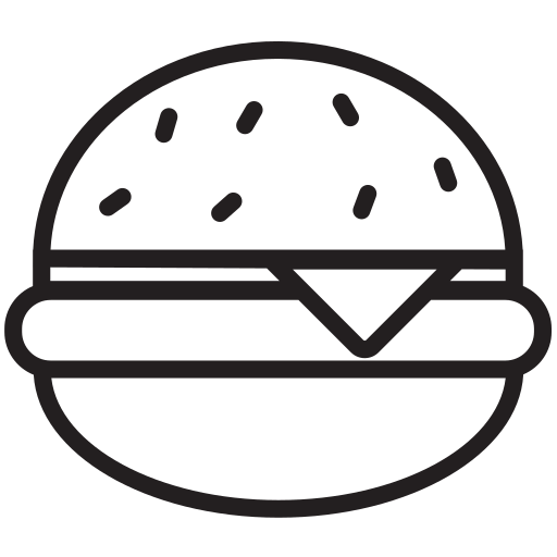 fast food Generic outline ikona