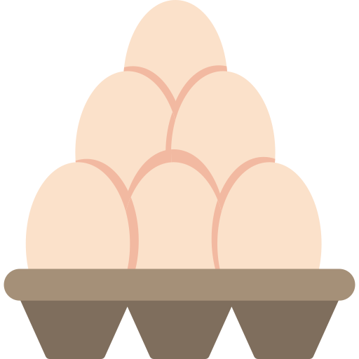 Egg carton Generic color fill icon