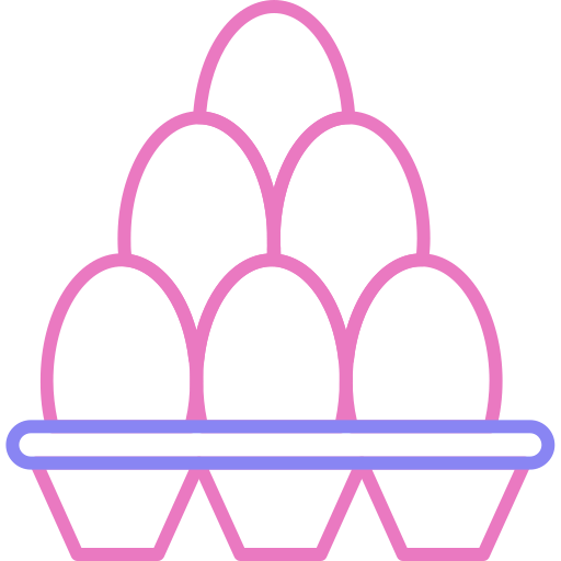 caixa de ovos Generic color outline Ícone