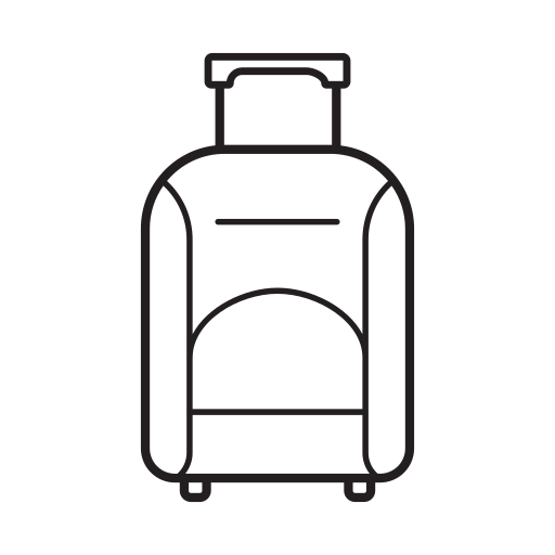 Suitcase Generic outline icon