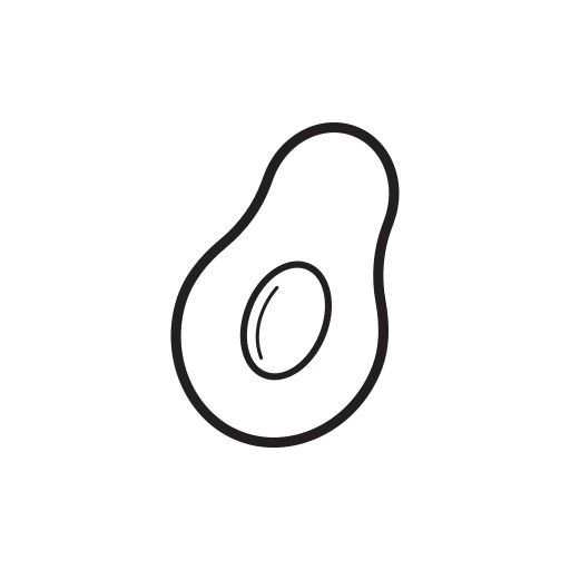 verdura Generic outline icono