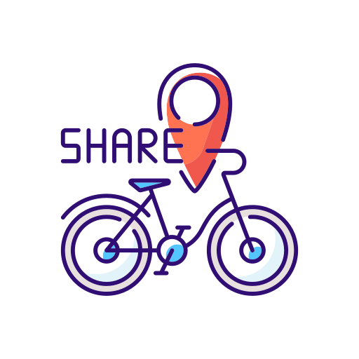 Bike Generic color lineal-color icon