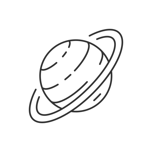 planeta Generic outline ikona