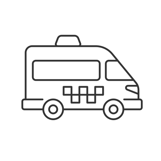 minivan Generic outline icon
