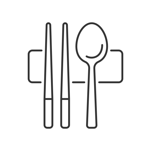 Палочки для еды Generic outline иконка