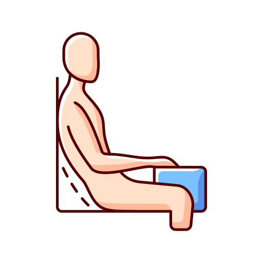 postura Generic color lineal-color icono