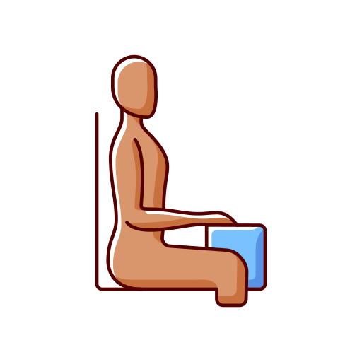 postura Generic color lineal-color icono