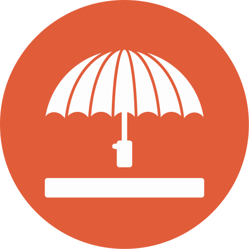 傘 Generic color fill icon