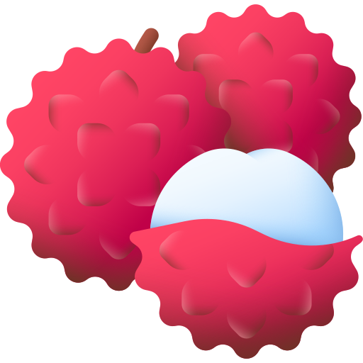 lychee 3D Color icoon