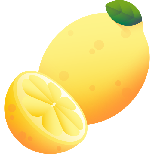 Lemon 3D Color icon